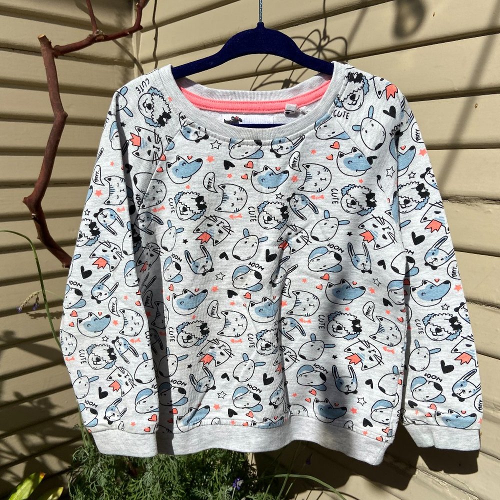 Cats and Dogs Sweatshirt - 4-5 Toddler